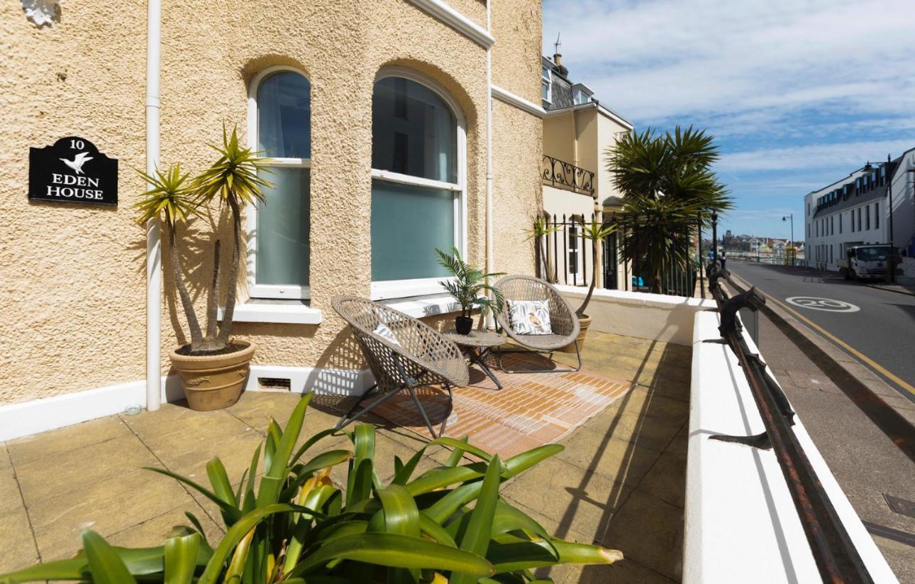 Eden House & Aquila House - Beach Apartments & Suites Saint Helier Jersey Exterior foto